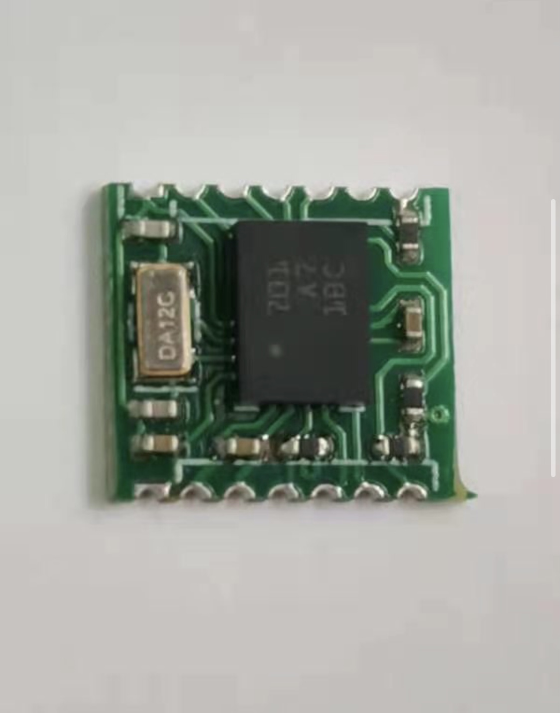 Test jig for castellated pin module